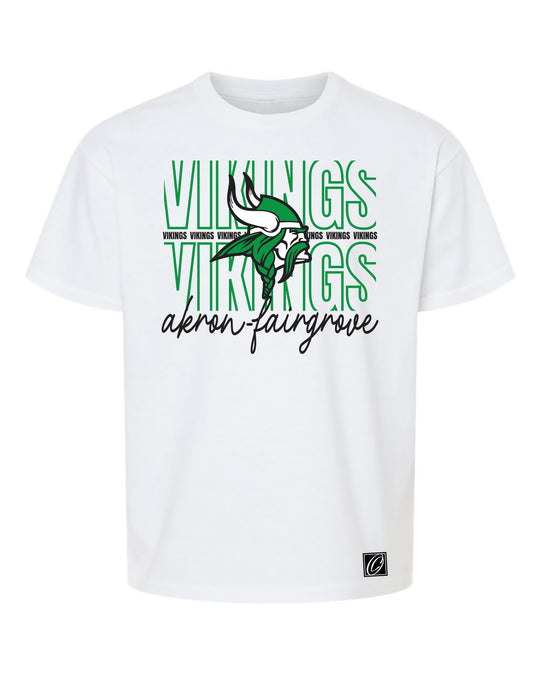 Akron-Fairgrover Vikings - Spirit Wear - Gildan® Youth Softstyle® Ringspun Short Sleeve Tee