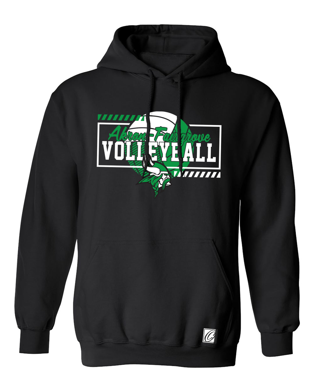 Akron-Fairgrove Vikings - Volleyball - Gildan® Adult Heavy Blend Pullover Hoodie