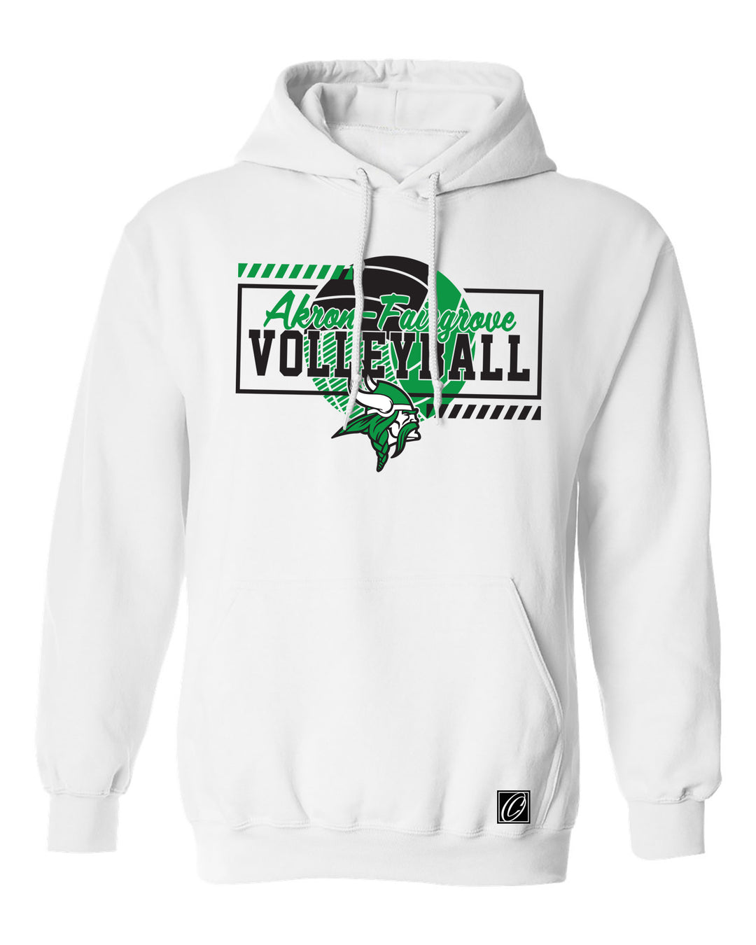 Akron-Fairgrove Vikings - Volleyball - Gildan® Adult Heavy Blend Pullover Hoodie