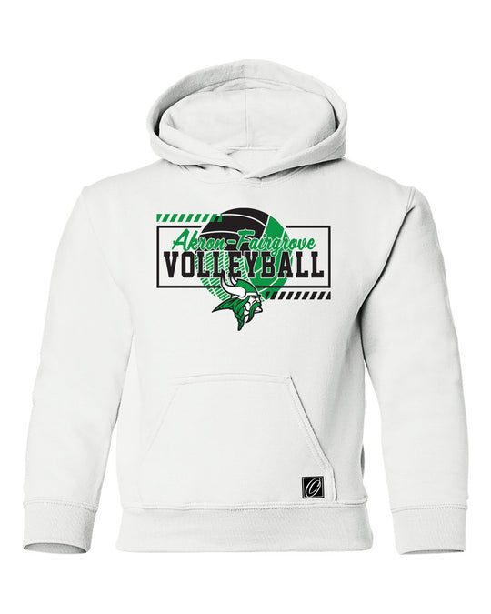 Akron-Fairgrove Vikings - Volleyball - Gildan® Youth Heavy™ Blend Pullover Hoodie