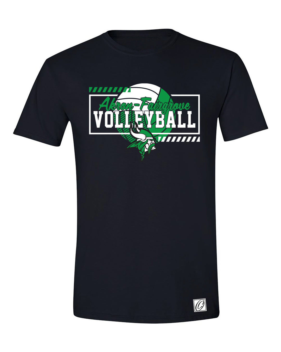 Akron-Fairgrove Vikings - Volleyball - Gildan® Adult Softstyle® Ringspun Short Sleeve Tee