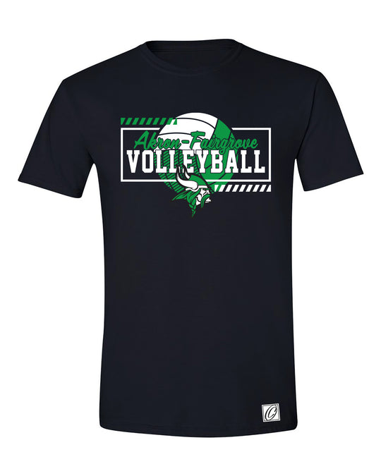 Akron-Fairgrove Vikings - Volleyball - Gildan® Adult Softstyle® Ringspun Short Sleeve Tee
