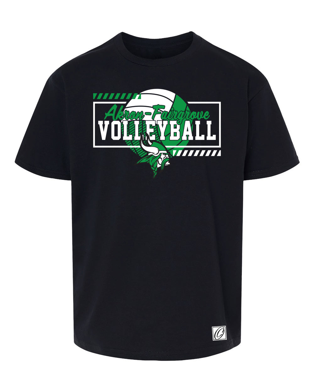 Akron-Fairgrove Vikings - Volleyball - Gildan® Youth Softstyle® Ringspun Short Sleeve Tee