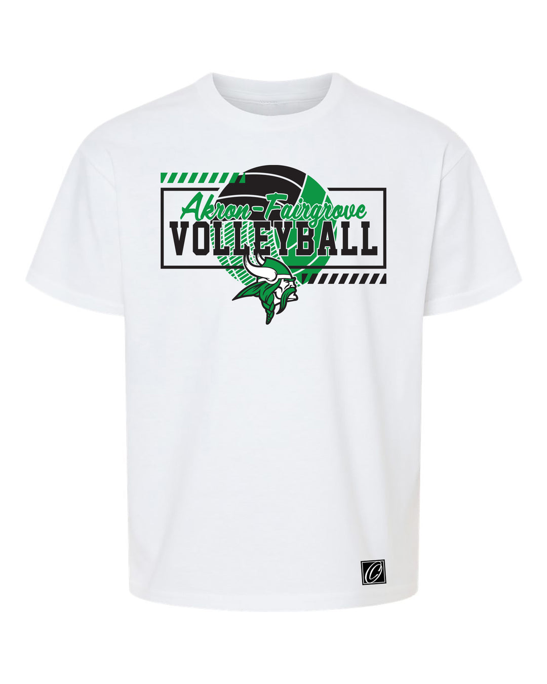 Akron-Fairgrove Vikings - Volleyball - Gildan® Youth Softstyle® Ringspun Short Sleeve Tee