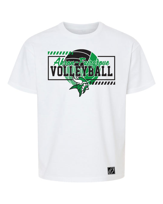 Akron-Fairgrove Vikings - Volleyball - Gildan® Youth Softstyle® Ringspun Short Sleeve Tee