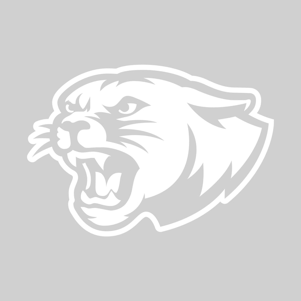 All Saints Cougars - Spirit Wear - Black & White - Cougar Head