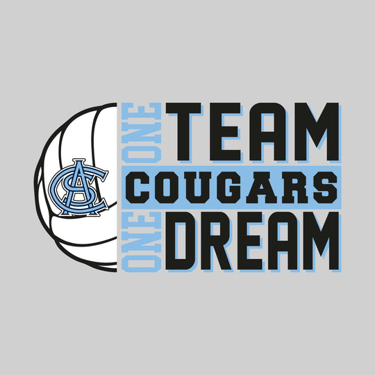 All Saints Cougars - Volleyball - One Team One Dream