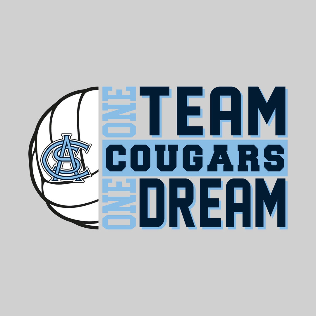 All Saints Cougars - Volleyball - One Team One Dream