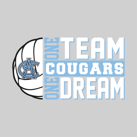 All Saints Cougars - Volleyball - One Team One Dream