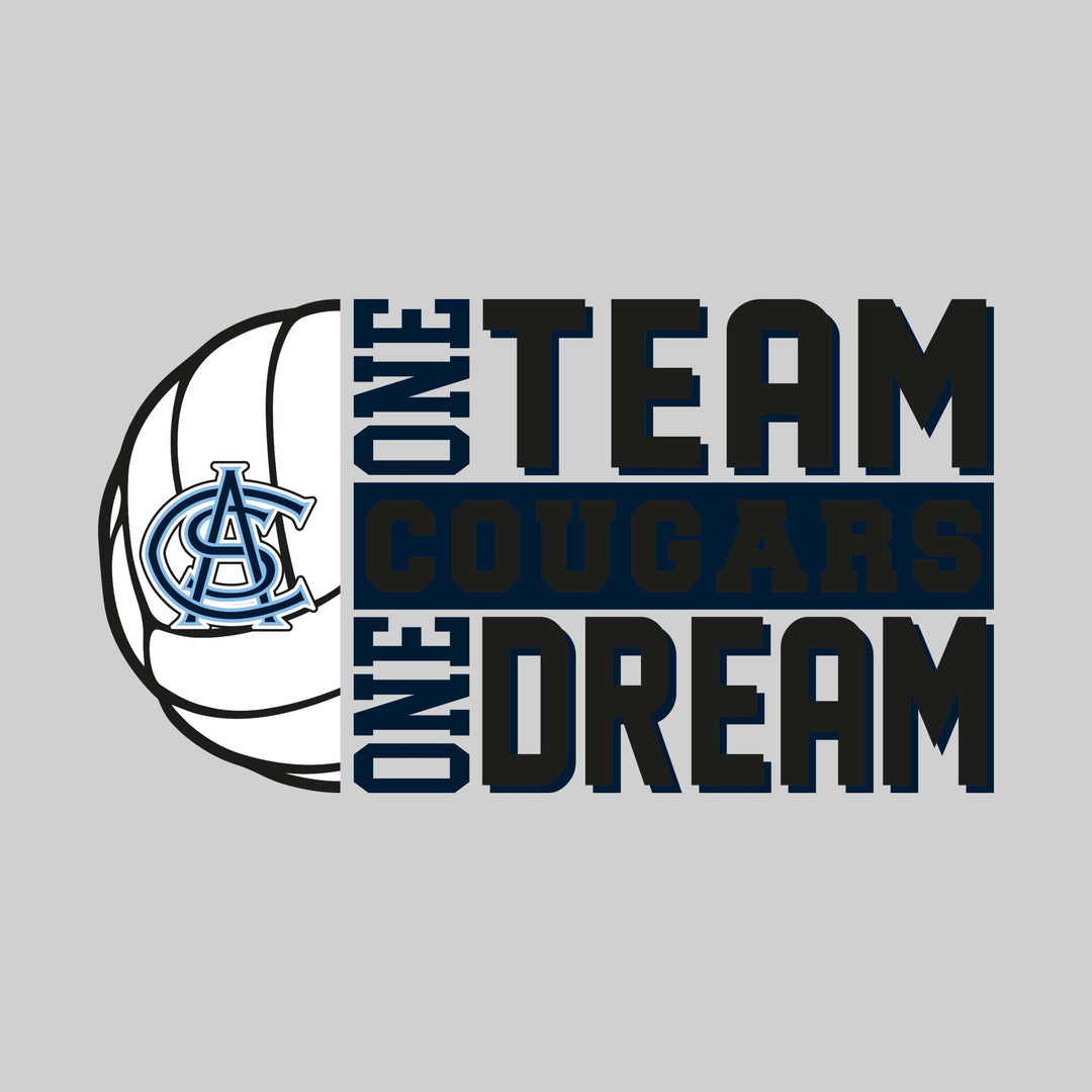All Saints Cougars - Volleyball - One Team One Dream