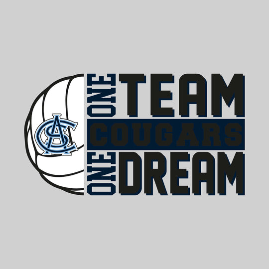 All Saints Cougars - Volleyball - One Team One Dream