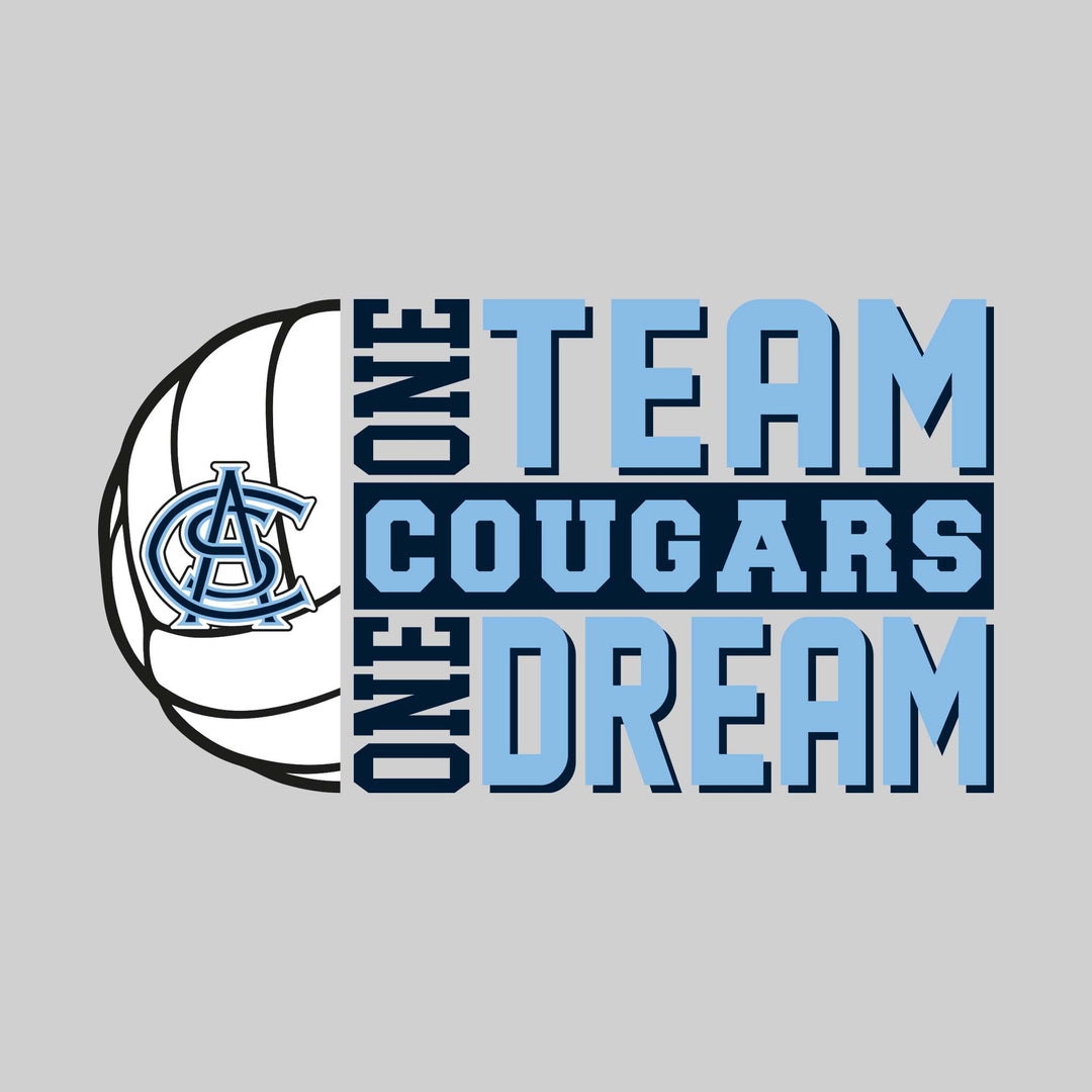 All Saints Cougars - Volleyball - One Team One Dream