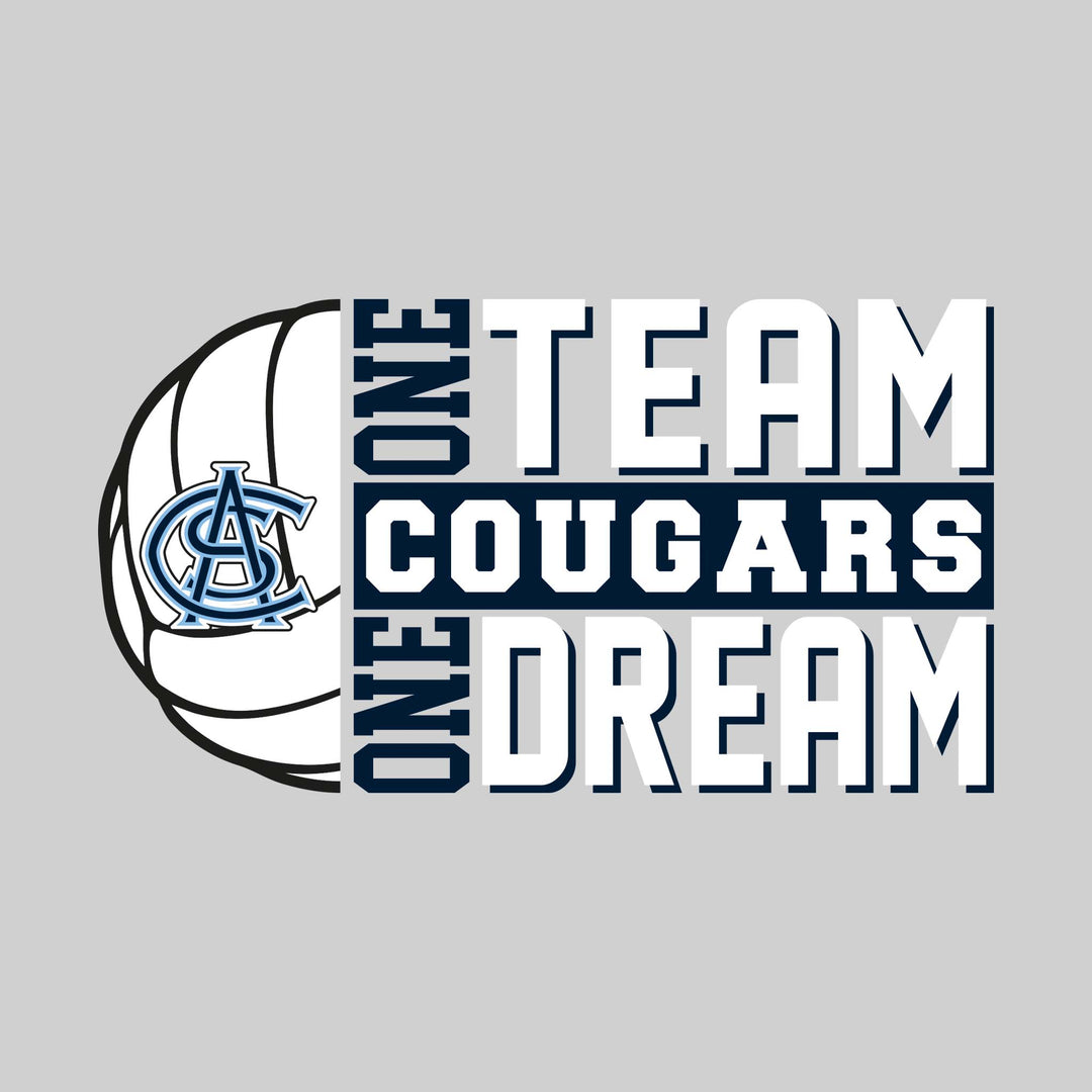 All Saints Cougars - Volleyball - One Team One Dream