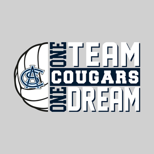 All Saints Cougars - Volleyball - One Team One Dream