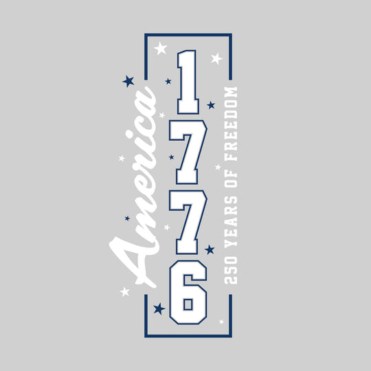 America - 1776 - 250 Years of Freedom - Vertical