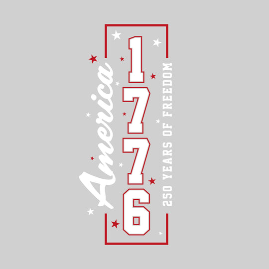 America - 1776 - 250 Years of Freedom - Vertical