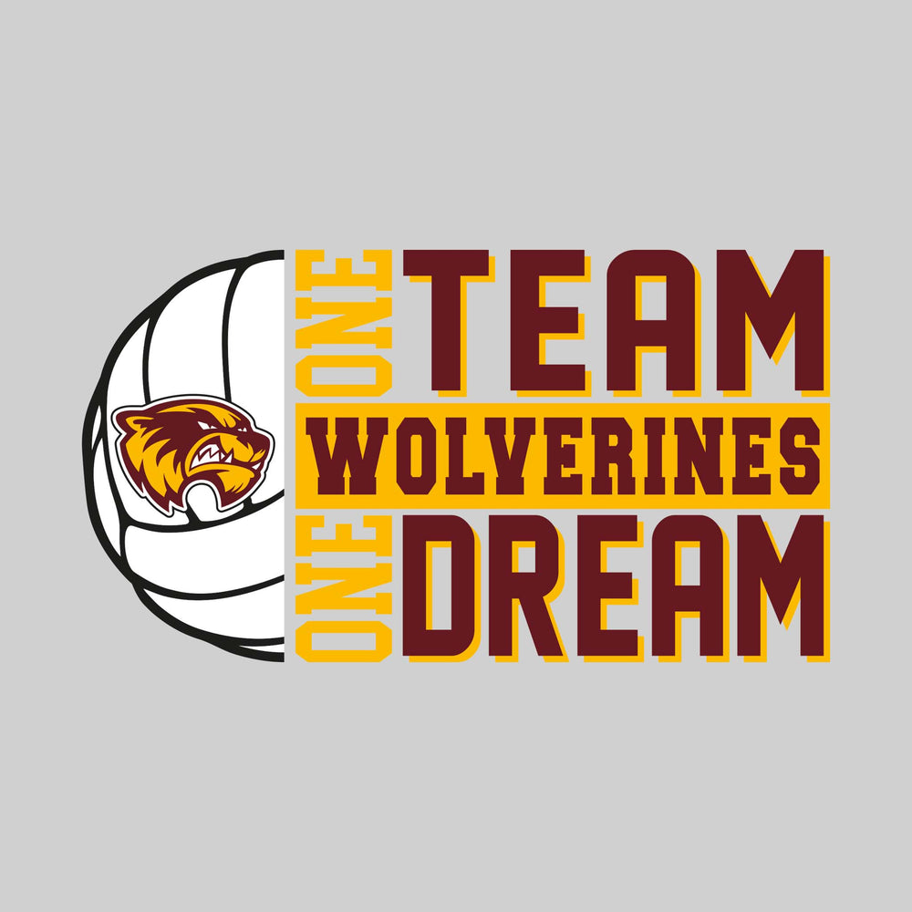 Au Gres-Sims Wolverines - Volleyball - One Team One Dream