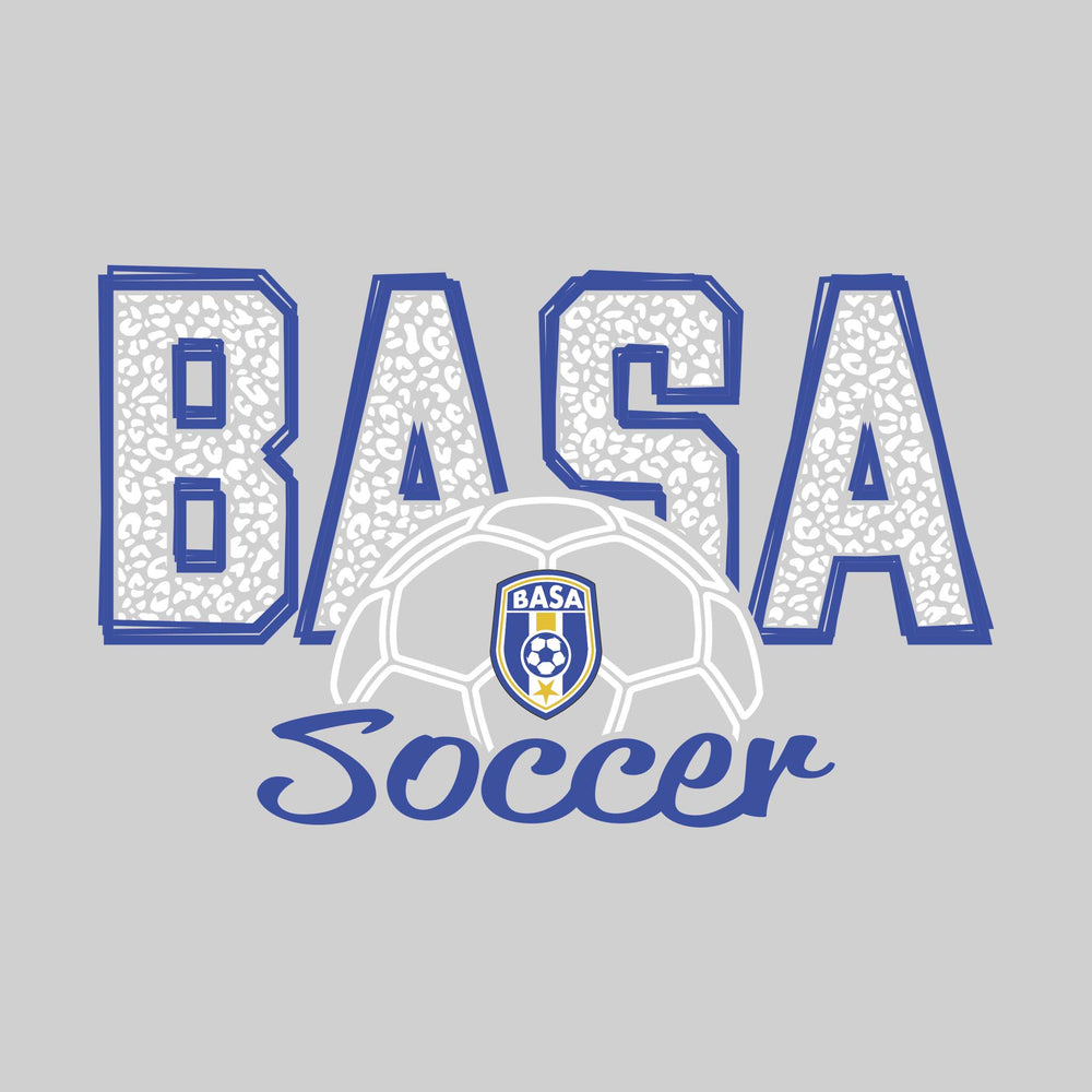 BASA - Leopard Print BASA with Soccer Ball