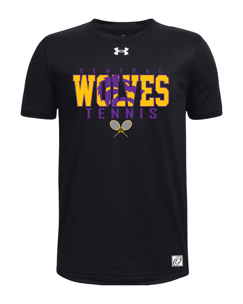 Adult - Central Wolves Varity Boys Tennis - 2025 - Under Armour Team Tech™ Shirt