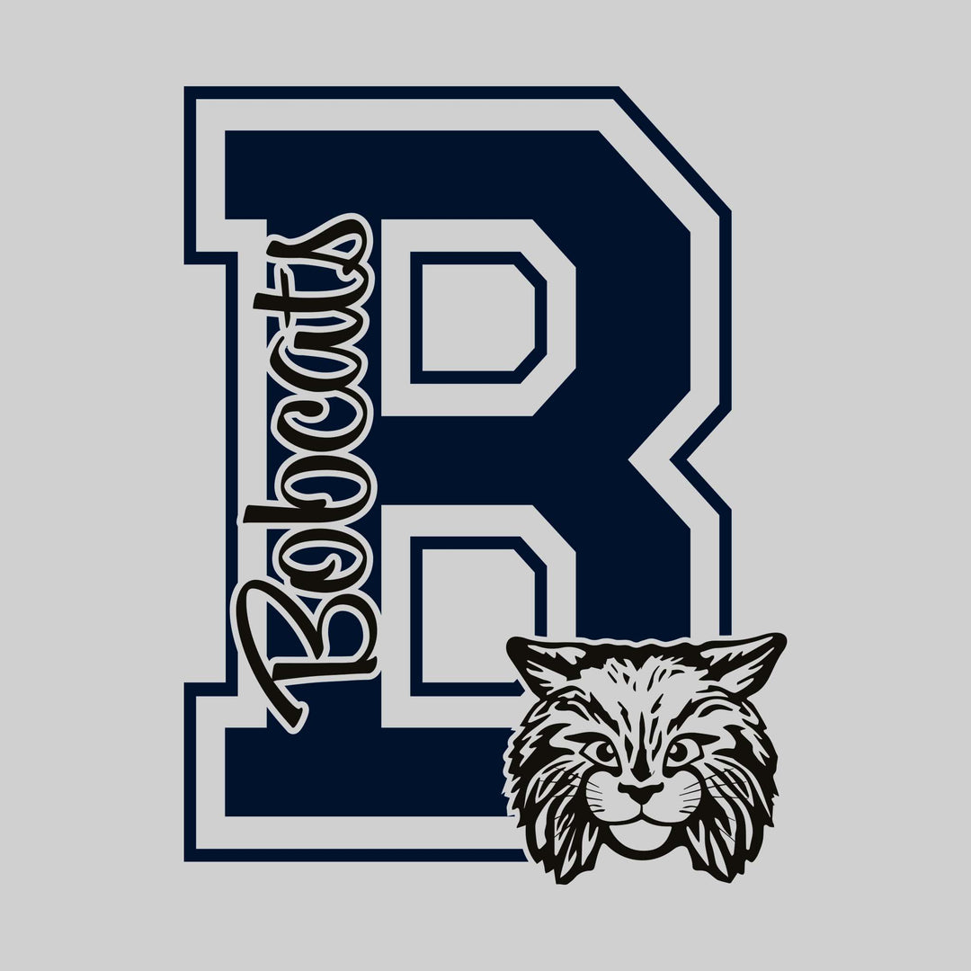 Bangor Bobcats - Spirit Wear - Letter B with Mascot