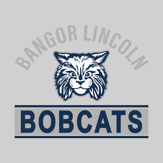 Bangor Lincoln Elementary - Spirit Wear - Arched Bangor Lincoln Over Mascot