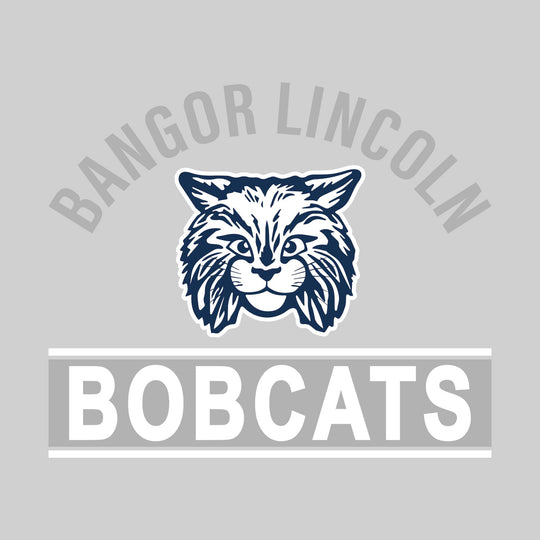 Bangor Lincoln Elementary - Spirit Wear - Arched Bangor Lincoln Over Mascot