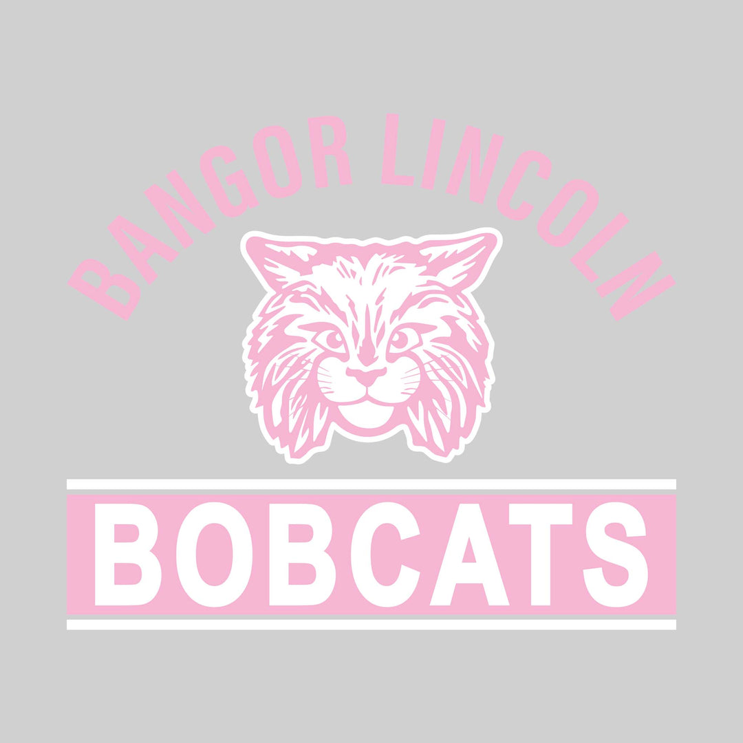 Bangor Lincoln Elementary - Spirit Wear - Arched Bangor Lincoln Over Mascot