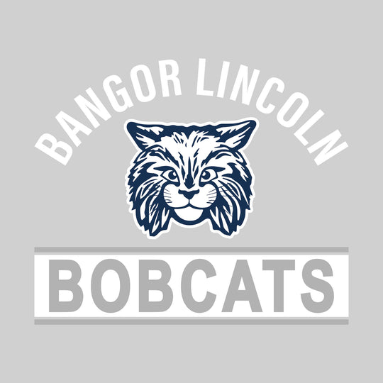 Bangor Lincoln Elementary - Spirit Wear - Arched Bangor Lincoln Over Mascot