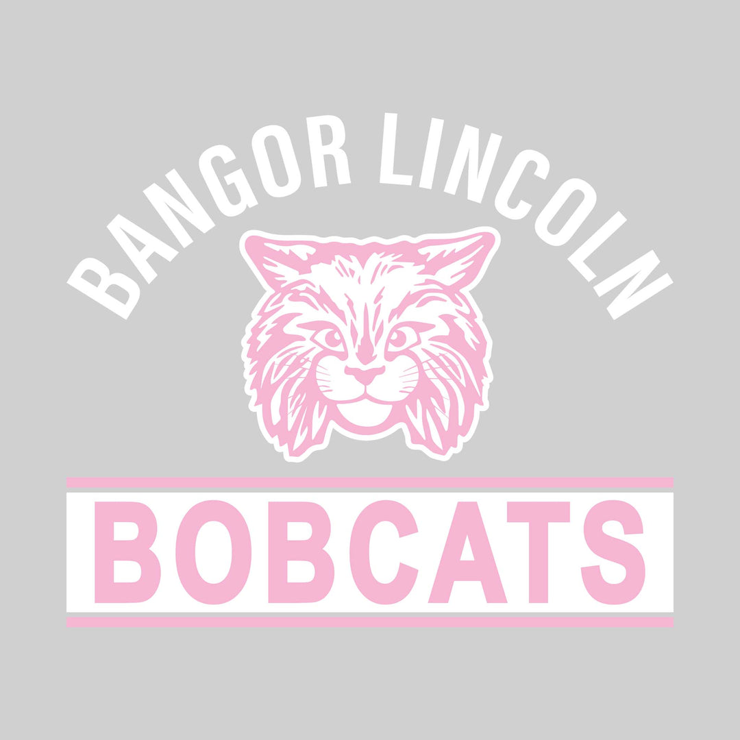 Bangor Lincoln Elementary - Spirit Wear - Arched Bangor Lincoln Over Mascot