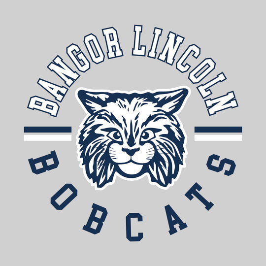 Bangor Lincoln Elementary - Spirit Wear - Circular Text with Logo