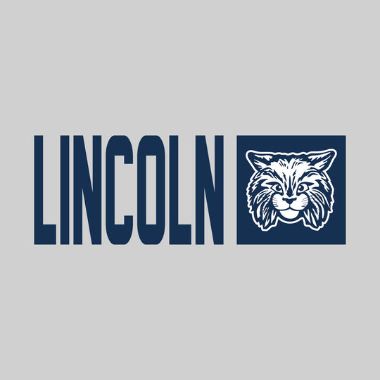 Bangor Lincoln Elementary - Spirit Wear - School Name with Squared Mascot