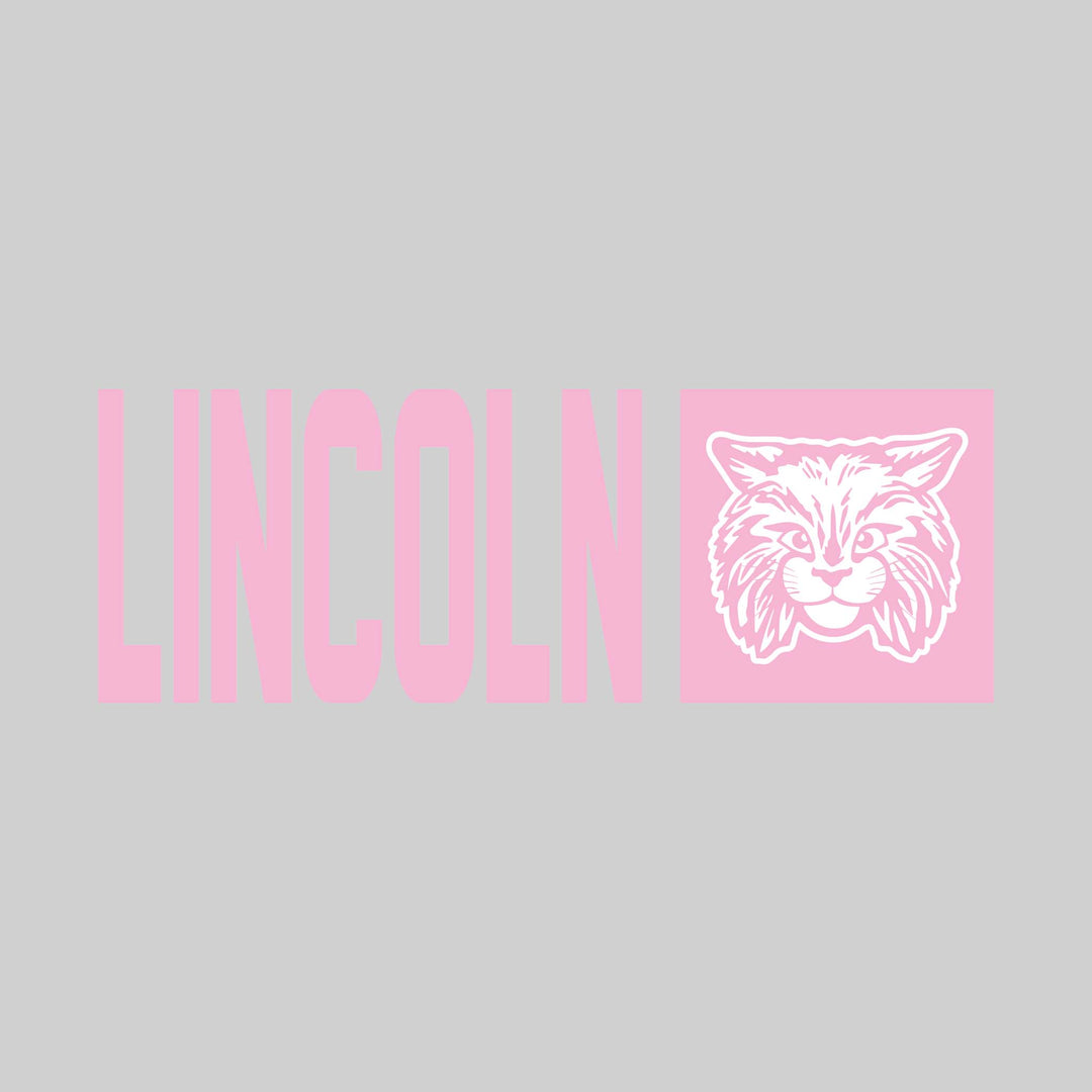 Bangor Lincoln Elementary - Spirit Wear - School Name with Squared Mascot