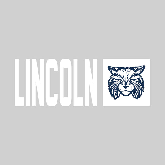 Bangor Lincoln Elementary - Spirit Wear - School Name with Squared Mascot