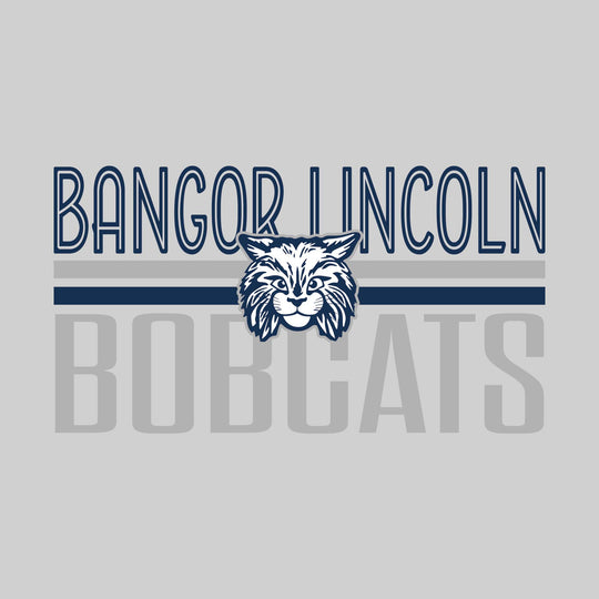 Bangor Lincoln Elementary - Spirit Wear - Stripes and Centered Logo
