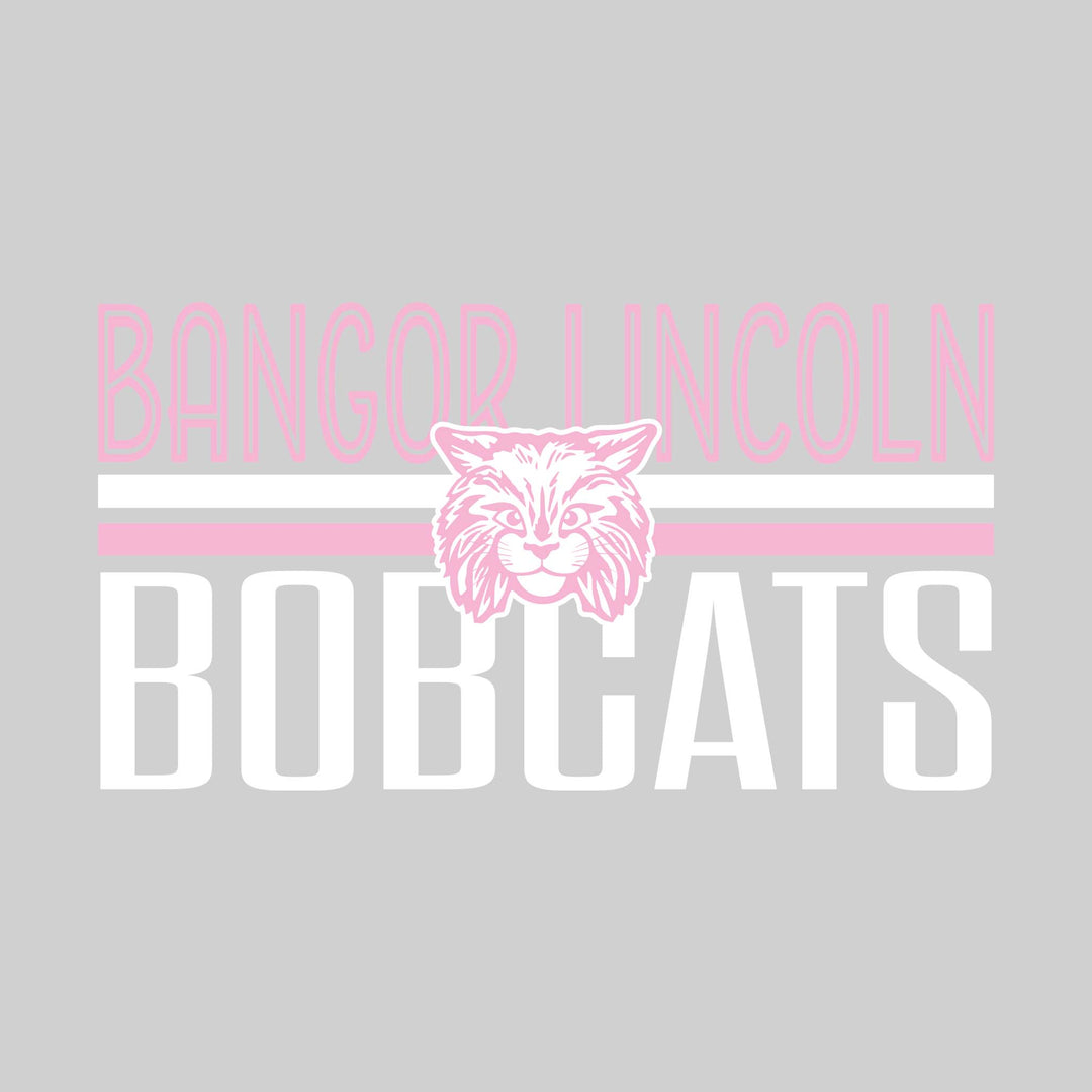 Bangor Lincoln Elementary - Spirit Wear - Stripes and Centered Logo
