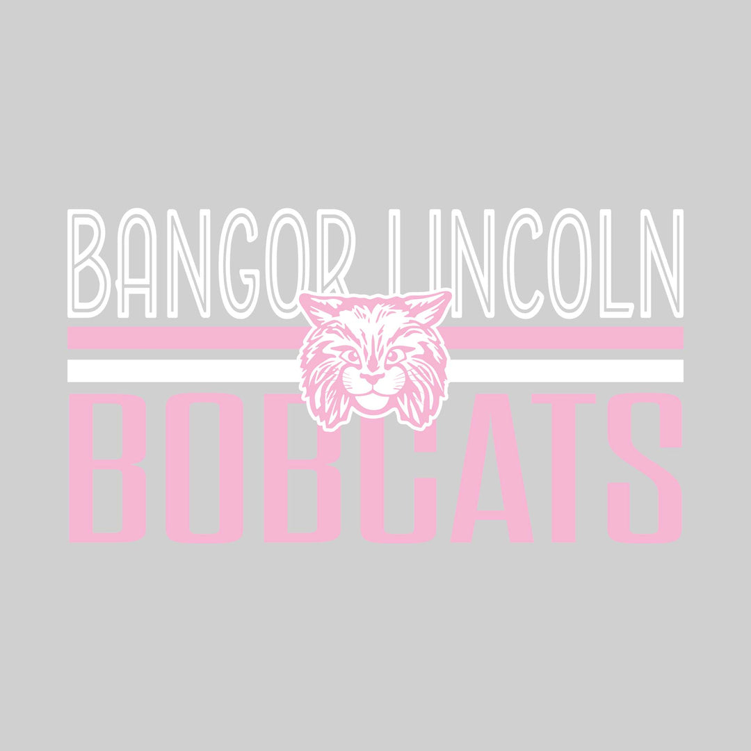Bangor Lincoln Elementary - Spirit Wear - Stripes and Centered Logo