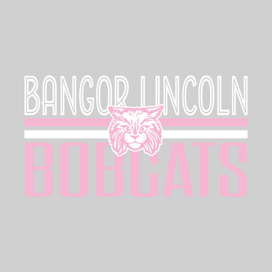 Bangor Lincoln Elementary - Spirit Wear - Stripes and Centered Logo
