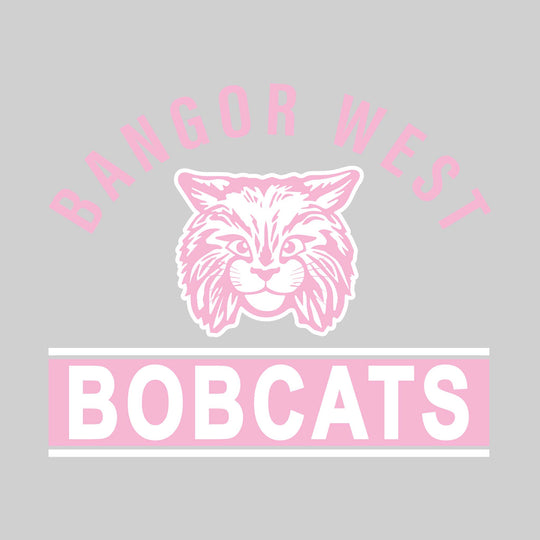 Bangor West Elementary - Spirit Wear - Arched Bangor West Over Mascot