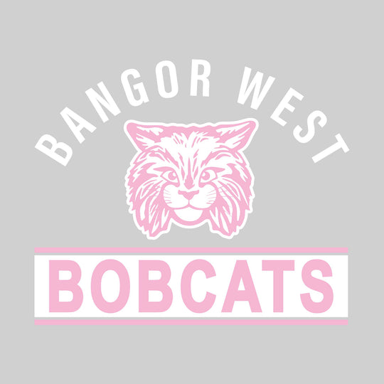 Bangor West Elementary - Spirit Wear - Arched Bangor West Over Mascot