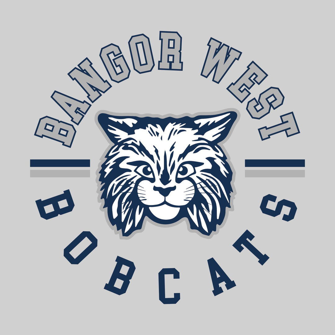 Bangor West Elementary - Spirit Wear - Circular Text with Logo