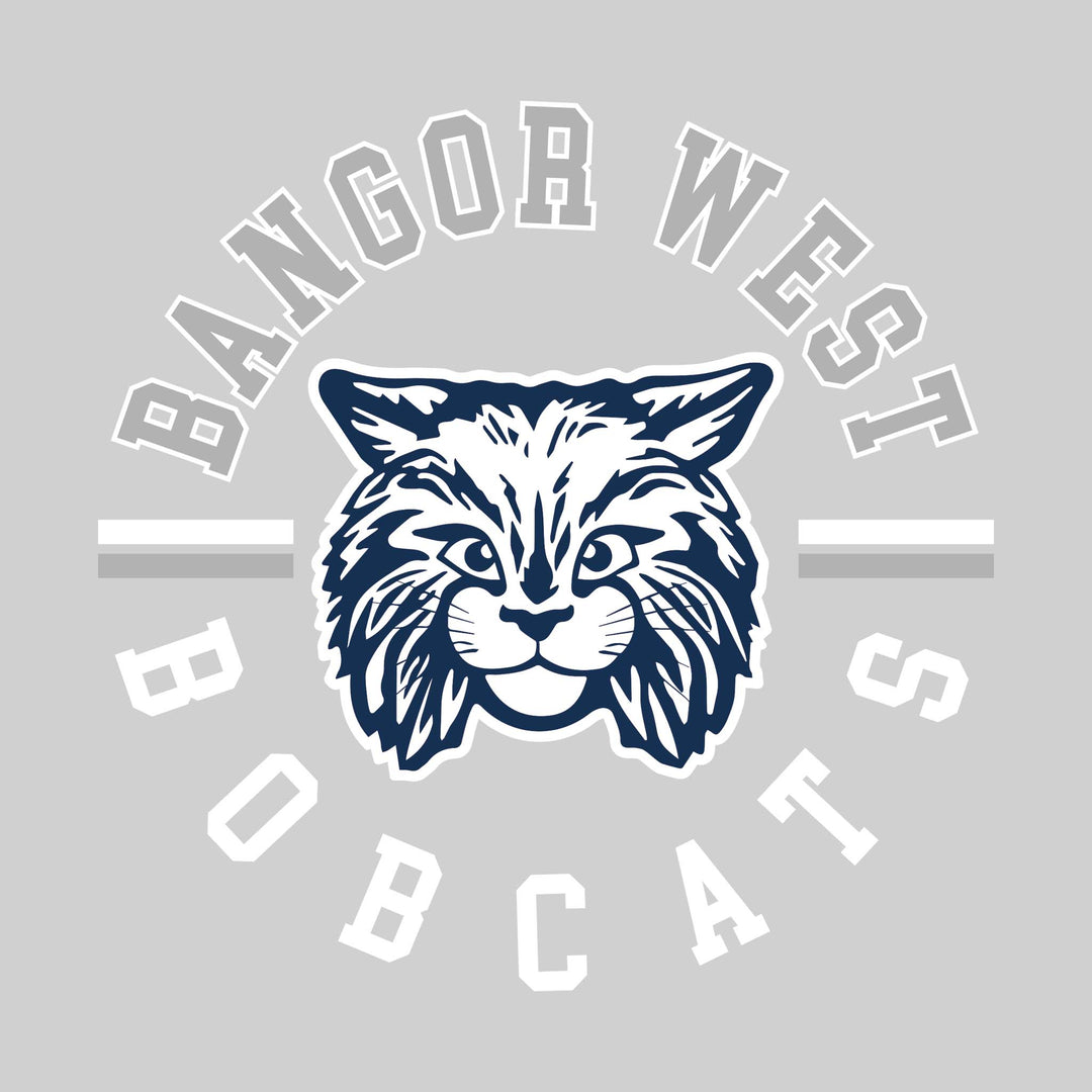 Bangor West Elementary - Spirit Wear - Circular Text with Logo