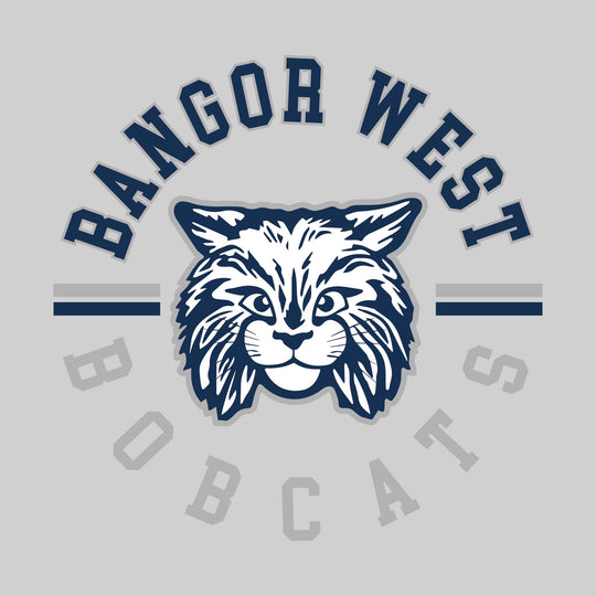 Bangor West Elementary - Spirit Wear - Circular Text with Logo