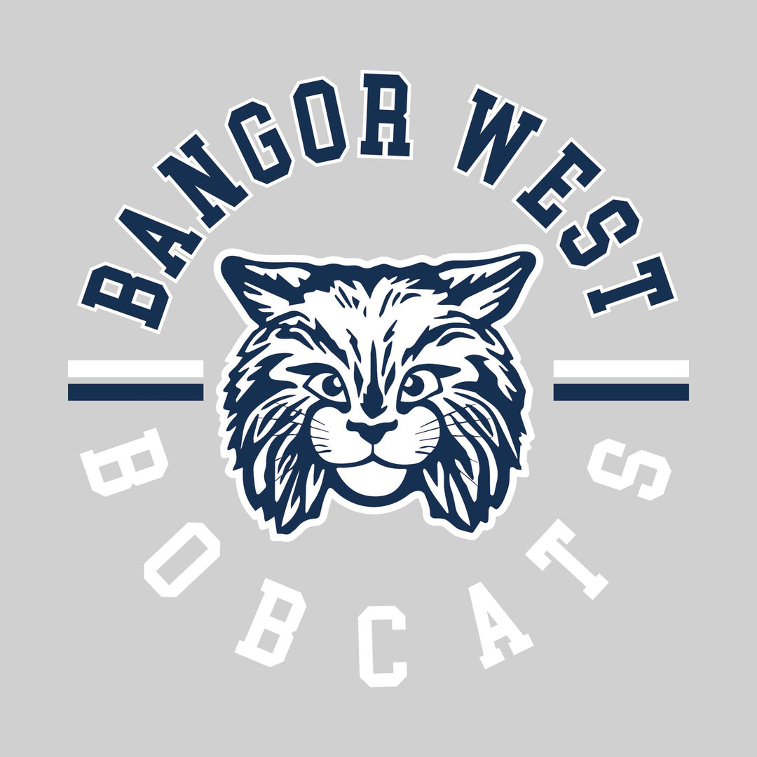 Bangor West Elementary - Spirit Wear - Circular Text with Logo