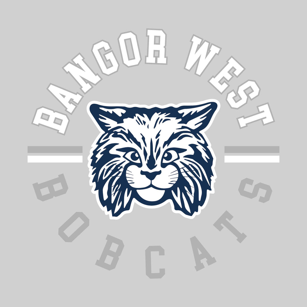 Bangor West Elementary - Spirit Wear - Circular Text with Logo