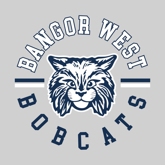 Bangor West Elementary - Spirit Wear - Circular Text with Logo