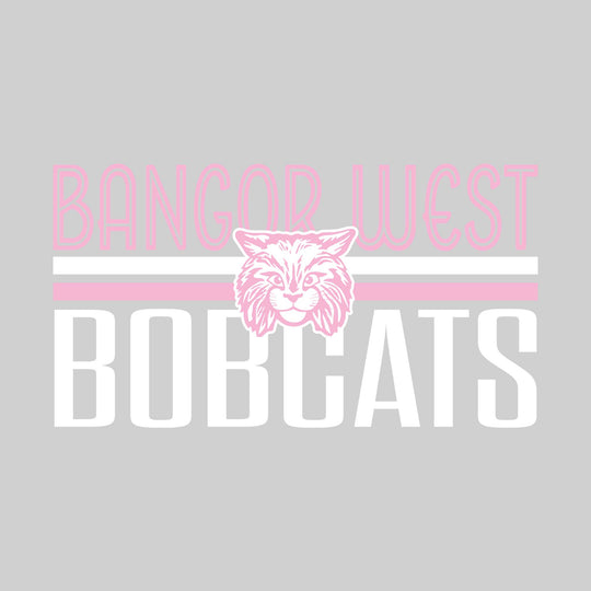 Bangor West Elementary - Spirit Wear - Stripes and Centered Logo