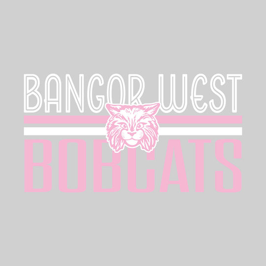 Bangor West Elementary - Spirit Wear - Stripes and Centered Logo