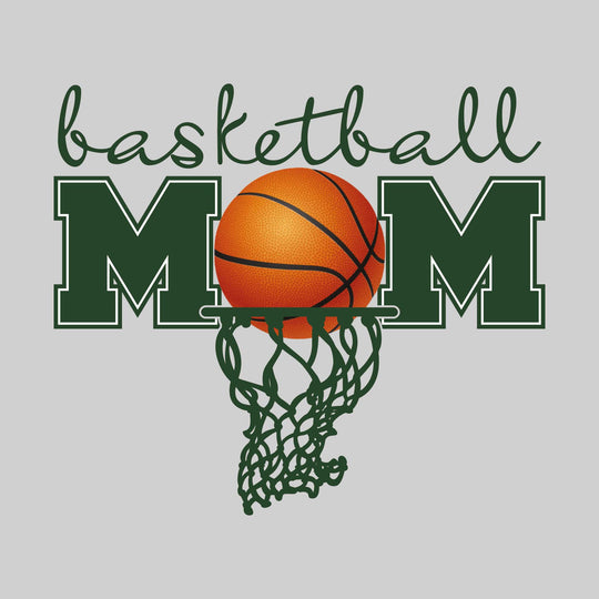 Basketball Mom - Basketball with Net