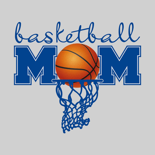 Basketball Mom - Basketball with Net
