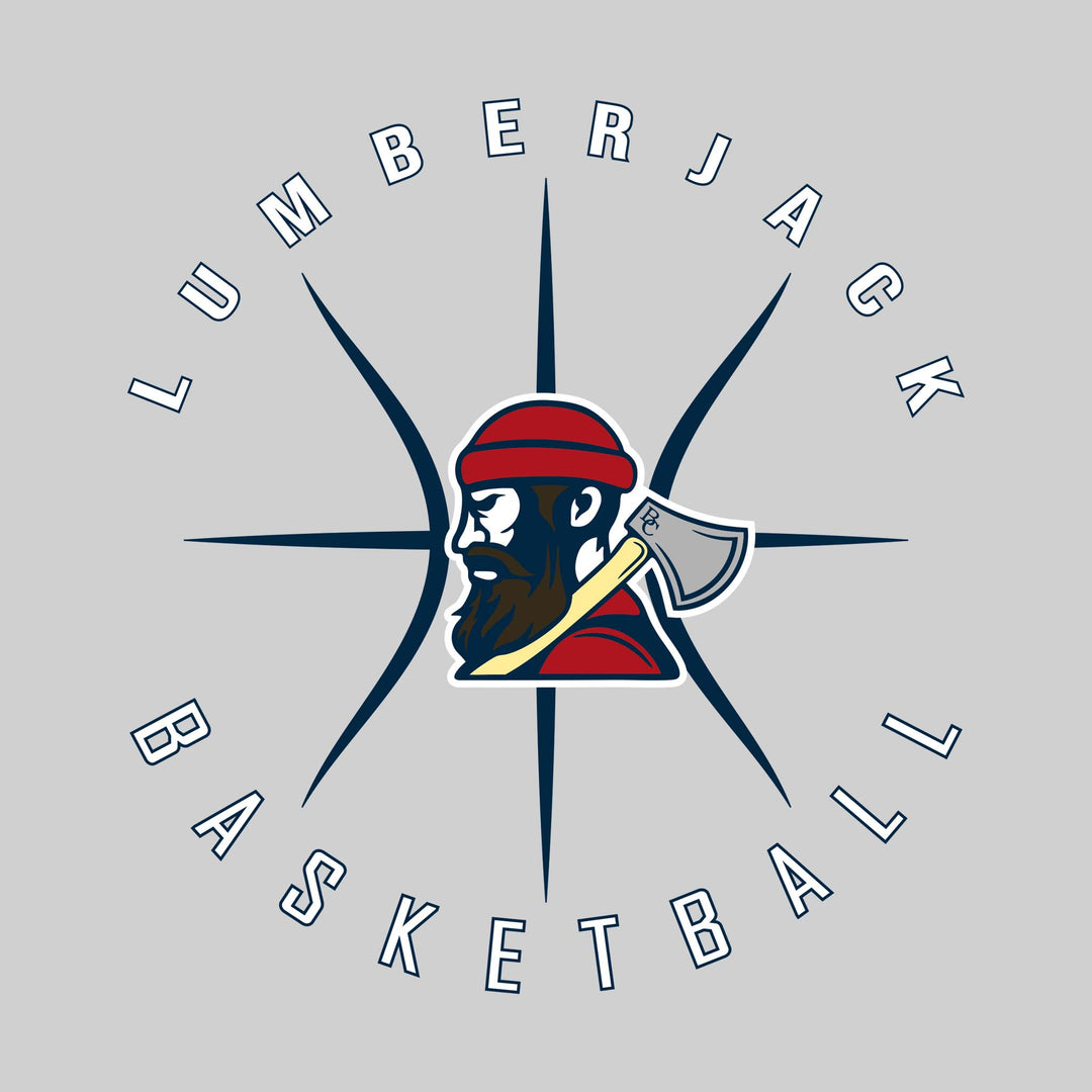 Bay City Academy - Basketball - Circle Text With Basketball Grooves
